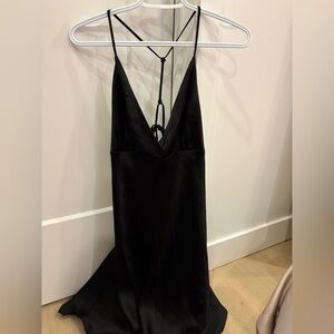 Dynamite Black Satin Garment